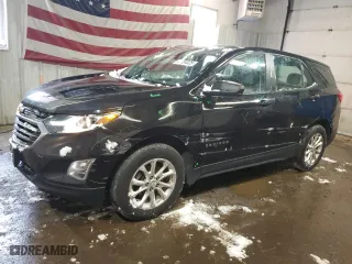 2020 Chevrolet Equinox LS with VIN 2GNAXSEVXL6208650, listed as a Copart auction lot 41864025 with 172,473 mi miles and Salvage Title. Bid and sale history available at carsss.com. Image 1.