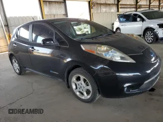 2013 Nissan LEAF SL with VIN 1N4AZ0CPXDC405554, listed as a Copart auction lot 52554505 with 65,153 mi miles and Clean Title. Bid and sale history available at DreamBid. Image 4.