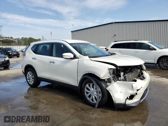 2015 Nissan Rogue SV with VIN 5N1AT2MT4FC761662, listed as a Copart auction lot 49677125 with 178,662 mi miles and Salvage Title. Bid and sale history available at carsss.com. Image 4.