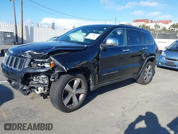 2015 Jeep Grand Cherokee Limited with VIN 1C4RJEBG9FC728175, listed as a IAAI auction lot 41783837 with 72,517 mi miles. Bid and sale history available at carsss.com. Image 2.