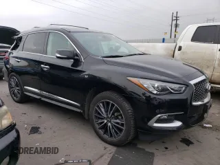2016 Infiniti QX60 with VIN 5N1AL0MM3GC503924, listed as a Copart auction lot 44985065 with 109,328 mi miles and Salvage Title. Bid and sale history available at DreamBid. Image 4.
