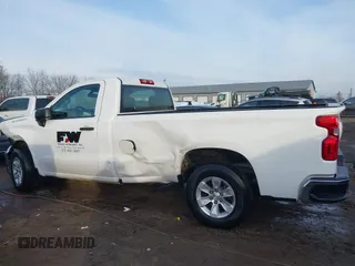 2020 Chevrolet Silverado 1500 Work Truck with VIN 3GCNWAEF6LG262192, listed as a IAAI auction lot 41051629 with 46,663 mi miles. Bid and sale history available at carsss.com. Image 14.
