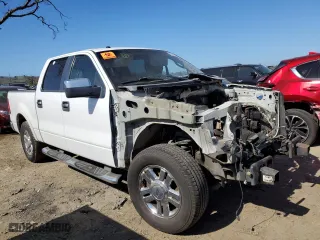 2007 Ford F-150 XLT with VIN 1FTPW12557KC94005, listed as a Copart auction lot 46897305 with 0 mi miles and Salvage Title. Bid and sale history available at carsss.com. Image 4.