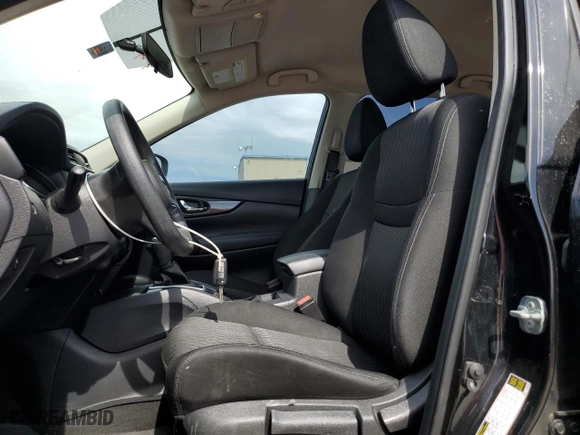 2018 Nissan Rogue S with VIN KNMAT2MT0JP538704, listed as a Copart auction lot 50016615 with 117,408 mi miles and Salvage Title. Bid and sale history available at carsss.com. Image 7.