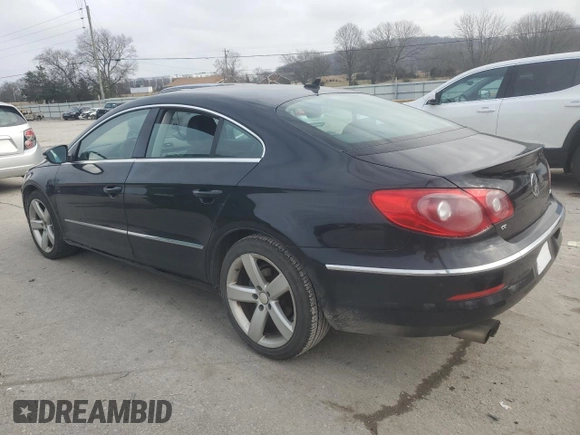 2011 Volkswagen CC Lux Plus with VIN WVWHN7AN9BE727280, listed as a Copart auction lot 85802354 with 128,245 mi miles and Clean Title. Bid and sale history available at carsss.com. Image 2.