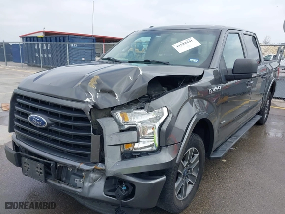 2015 Ford F-150 XL with VIN 1FTEW1CG4FKD66995, listed as a IAAI auction lot 41520841 with 178,247 mi miles. Bid and sale history available at carsss.com. Image 19.