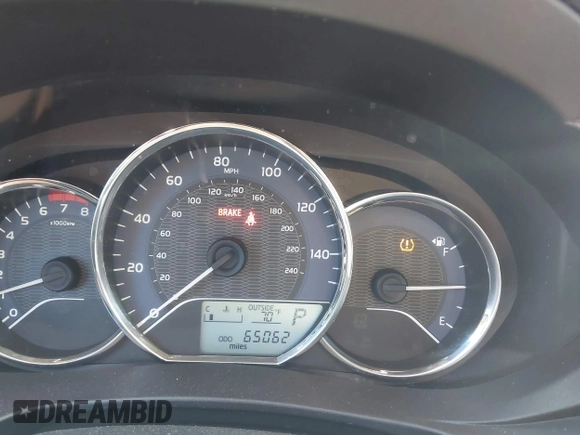 2014 Toyota Corolla L with VIN 2T1BURHE0EC023499, listed as a IAAI auction lot 42329764 with 65,500 mi miles and . Bid and sale history available at DreamBid. Image 7.