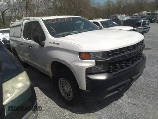 2020 Chevrolet Silverado 1500 Work Truck with VIN 1GCRYAEF8LZ274999, listed as a IAAI auction lot 42005767 with 217,758 mi miles and . Bid and sale history available at DreamBid. Image 1.