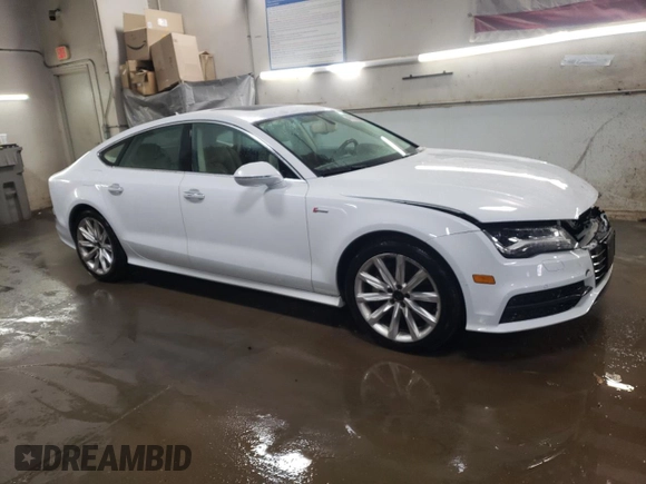 2012 Audi A7 3.0 Prestige with VIN WAU2GAFC2CN081082, listed as a Copart auction lot 49156885 with 99,780 mi miles and Salvage Title. Bid and sale history available at carsss.com. Image 4.