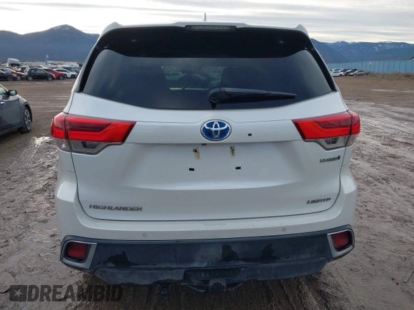 2018 Toyota Highlander Hybrid Limited with VIN 5TDDGRFH5JS047635, listed as a IAAI auction lot 41151301 with Not provided miles and . Bid and sale history available at DreamBid. Image 17.