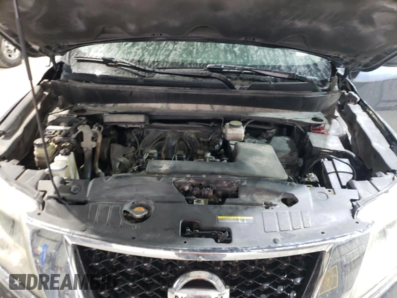 2014 Nissan Pathfinder Platinum with VIN 5N1AR2MM4EC603036, listed as a Copart auction lot 53446195 with 204,764 mi miles and Salvage Title. Bid and sale history available at carsss.com. Image 12.