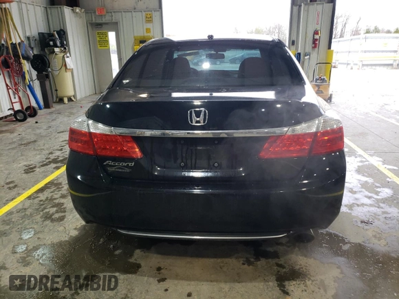 2013 Honda Accord Sdn EX-L with VIN 1HGCR2F84DA272502, listed as a Copart auction lot 51702345 with 121,016 mi miles and Salvage Title. Bid and sale history available at carsss.com. Image 6.