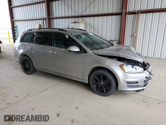 2015 Volkswagen Golf SportWagen TDI SE with VIN 3VWCA7AUXFM504448, listed as a Copart auction lot 53717605 with 155,761 mi miles and Clean Title. Bid and sale history available at carsss.com. Image 4.