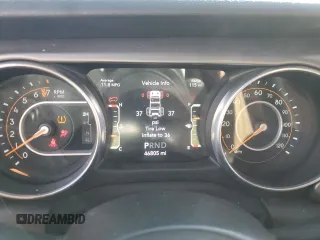 2020 Jeep Wrangler Sport S z VIN 1C4GJXAG7LW282767, wystawiony jako Copart lot #79846214 z przebiegiem 46 805 mil mil oraz Szkoda całkowita • Salvage title. Historia ofert i sprzedaży dostępna na DreamBid. Obrazek 9.