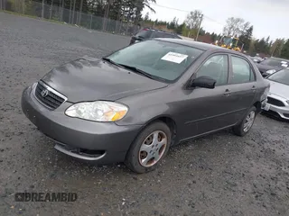 2007 Toyota Corolla CE with VIN 1NXBR32E97Z886584, listed as a IAAI auction lot 41991657 with 156,432 mi miles and . Bid and sale history available at carsss.com. Image 17.