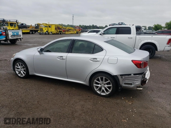 2011 Lexus IS 250 with VIN JTHCF5C29B5045464, listed as a Copart auction lot 61548185 with 116,761 mi miles and Clean title. Bid and sale history available at DreamBid. Image 2.
