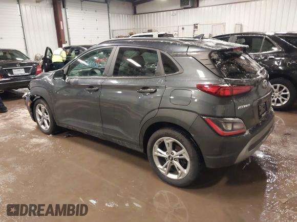 2023 Hyundai Kona SEL with VIN KM8K3CAB1PU939139, listed as a IAAI auction lot 41586601 with 47,984 mi miles and . Bid and sale history available at carsss.com. Image 3.