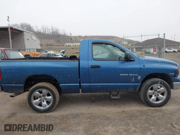 2005 Dodge 1500 SLT with VIN 1D7HU16NX5J626114, listed as a IAAI auction lot 41525885 with 121,885 mi miles and . Bid and sale history available at DreamBid. Image 13.