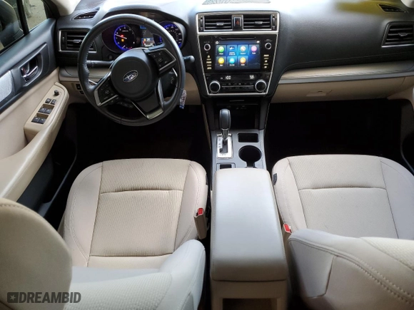 2019 Subaru Legacy Premium with VIN 4S3BNAF68K3019702, listed as a Copart auction lot 48258135 with 50,437 mi miles and Salvage Title. Bid and sale history available at carsss.com. Image 8.