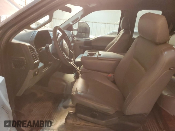 2018 Ford F-250 XL with VIN 1FT7X2A67JEB39698, listed as a Copart auction lot 44161425 with 245,655 mi miles and Salvage title. Bid and sale history available at DreamBid. Image 7.