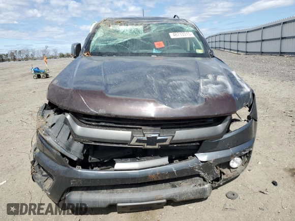 2016 Chevrolet Colorado 4WD Z71 z VIN 1GCGTDE36G1153504, wystawiony jako Copart lot #48713315 z przebiegiem Nie podano mil oraz Szkoda całkowita • Salvage title. Historia ofert i sprzedaży dostępna na DreamBid. Obrazek 5.