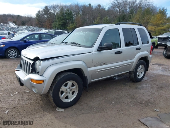 2003 Jeep Liberty Limited with VIN 1J4GL58K43W631080, listed as a IAAI auction lot 41638881 with 178,970 mi miles. Bid and sale history available at carsss.com. Image 17.