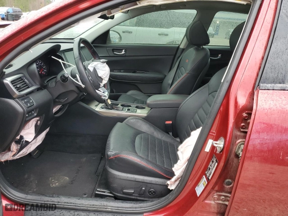 2019 Kia Optima SX with VIN 5XXGW4L2XKG301359, listed as a Copart auction lot 83535634 with 35,732 mi miles and Salvage Title. Bid and sale history available at carsss.com. Image 7.