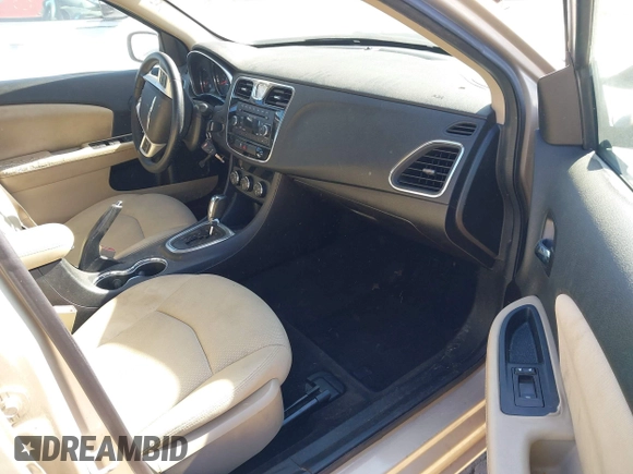 2014 Chrysler 200 Touring with VIN 1C3CCBBB7EN117992, listed as a IAAI auction lot 42060449 with 139,147 mi miles. Bid and sale history available at carsss.com. Image 5.