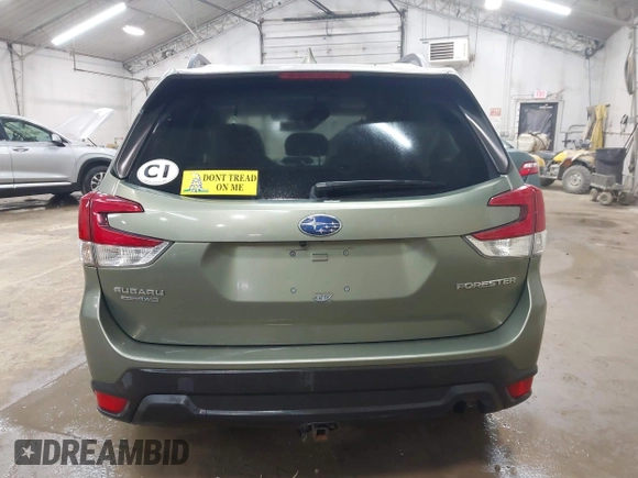 2019 Subaru Forester Premium with VIN JF2SKAEC5KH448008, listed as a IAAI auction lot 42722345 with 93,344 mi miles and . Bid and sale history available at DreamBid. Image 16.