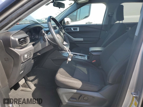 2022 Ford Explorer XLT with VIN 1FMSK7DH9NGB25231, listed as a Copart auction lot 56919975 with 86,593 mi miles and Salvage title. Bid and sale history available at DreamBid. Image 7.
