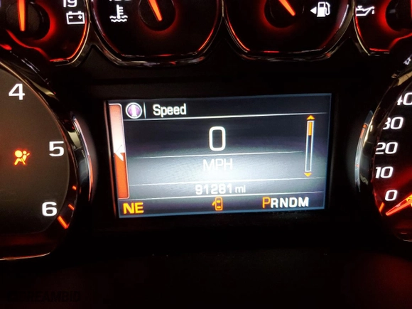 2016 GMC Yukon SLT with VIN 1GKS2BKC4GR101428, listed as a Copart auction lot 48547895 with 91,281 mi miles and Salvage Title. Bid and sale history available at carsss.com. Image 9.