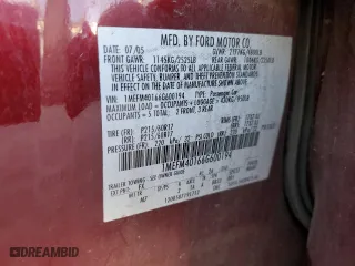 2006 Mercury Montego Luxury with VIN 1MEFM40166G600194, listed as a Copart auction lot 43761525 with 140,770 mi miles and Salvage Title. Bid and sale history available at carsss.com. Image 13.
