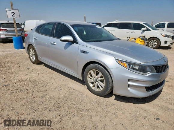 2016 Kia Optima LX with VIN 5XXGT4L39GG040072, listed as a Copart auction lot 60941715 with 116,110 mi miles and Clean title. Bid and sale history available at DreamBid. Image 4.