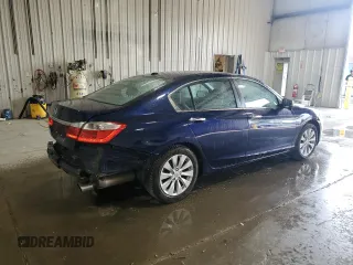 2015 Honda Accord EX-L with VIN 1HGCR2F87FA242882, listed as a Copart auction lot 60614275 with 140,304 mi miles and Salvage title. Bid and sale history available at DreamBid. Image 3.