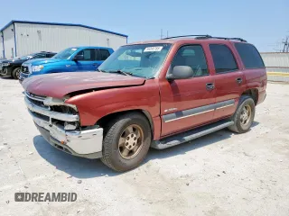 2002 Chevrolet Tahoe LS with VIN 1GNEC13Z82R287588, listed as a Copart auction lot 59098765 with 289,133 mi miles and Salvage title. Bid and sale history available at DreamBid. Image 1.