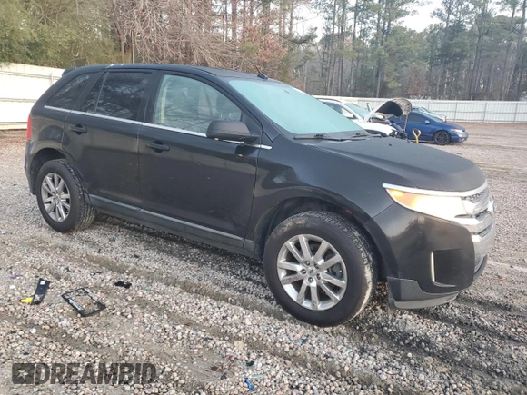 2013 Ford Edge Limited with VIN 2FMDK3KC9DBA32496, listed as a Copart auction lot 48357355 with 235,736 mi miles and Salvage Title. Bid and sale history available at carsss.com. Image 4.
