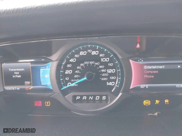 2015 Ford Taurus Limited with VIN 1FAHP2J89FG110114, listed as a IAAI auction lot 41568641 with 153,579 mi miles. Bid and sale history available at carsss.com. Image 7.