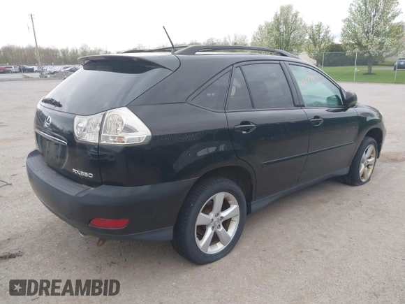 2007 Lexus RX 350 with VIN 2T2HK31U77C021651, listed as a IAAI auction lot 42173113 with 231,153 mi miles. Bid and sale history available at carsss.com. Image 4.
