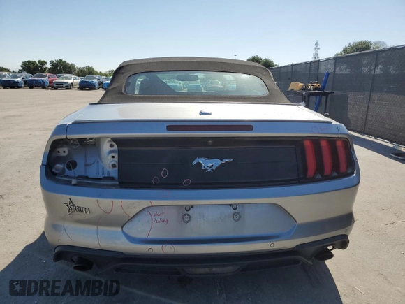 2020 Ford Mustang EcoBoost with VIN 1FATP8UH6L5132071, listed as a Copart auction lot 52403885 with 103,333 mi miles and Non Repairable. Bid and sale history available at carsss.com. Image 6.