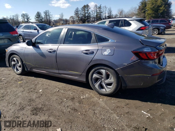 2019 Honda Insight EX with VIN 19XZE4F54KE000810, listed as a Copart auction lot 43331015 with 202,096 mi miles and Salvage Title. Bid and sale history available at carsss.com. Image 2.