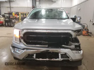 2021 Ford F-150 XL with VIN 1FTFW1E55MFA72141, listed as a Copart auction lot 83111544 with 67,380 mi miles and Salvage Title. Bid and sale history available at carsss.com. Image 5.