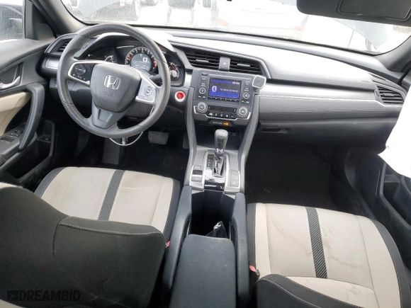2017 Honda Civic Coupe LX-P with VIN 2HGFC4B09HH300585, listed as a Copart auction lot 43474435 with 45,994 mi miles and Salvage Title. Bid and sale history available at carsss.com. Image 8.