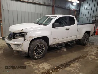 2020 Chevrolet Colorado 4WD Work Truck with VIN 1GCHTBEN1L1115652, listed as a Copart auction lot 44711035 with 14,861 mi miles and Salvage Title. Bid and sale history available at carsss.com. Image 1.