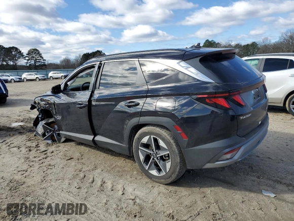 2025 Hyundai Tucson SEL with VIN 5NMJB3DE7SH450690, listed as a Copart auction lot 47982635 with 13,947 mi miles and Salvage Title. Bid and sale history available at carsss.com. Image 2.