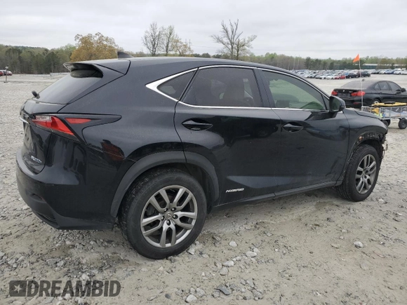 2015 Lexus NX 300h with VIN JTJYWRBZ5F2002256, listed as a Copart auction lot 50571485 with 192,869 mi miles and Salvage title. Bid and sale history available at DreamBid. Image 3.
