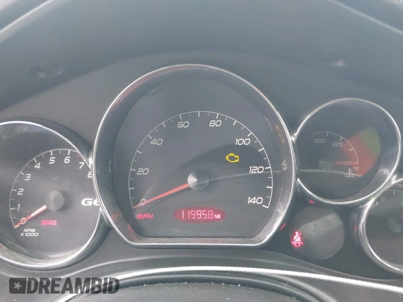 2007 Pontiac G6 G6 with VIN 1G2ZG58B174259836, listed as a IAAI auction lot 41587706 with 115,958 mi miles and . Bid and sale history available at DreamBid. Image 7.