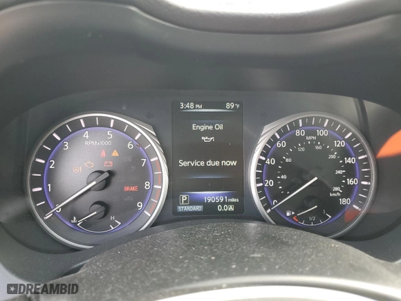 2017 Infiniti Q50 3.0t Premium with VIN JN1EV7AP8HM733853, listed as a Copart auction lot 76540154 with NaN miles and Salvage Title. Bid and sale history available at carsss.com. Image 9.