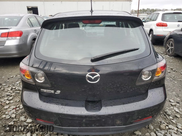 2006 Mazda 3 S Grand Touring with VIN JM1BK344X61417632, listed as a Copart auction lot 84854884 with 187,242 mi miles and Salvage Title. Bid and sale history available at DreamBid. Image 6.