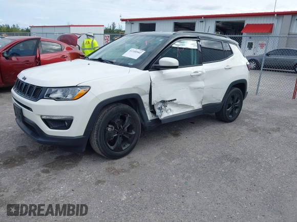 2018 Jeep Compass Latitude with VIN 3C4NJCBB1JT408465, listed as a IAAI auction lot 41350902 with 79,565 mi miles and . Bid and sale history available at DreamBid. Image 17.