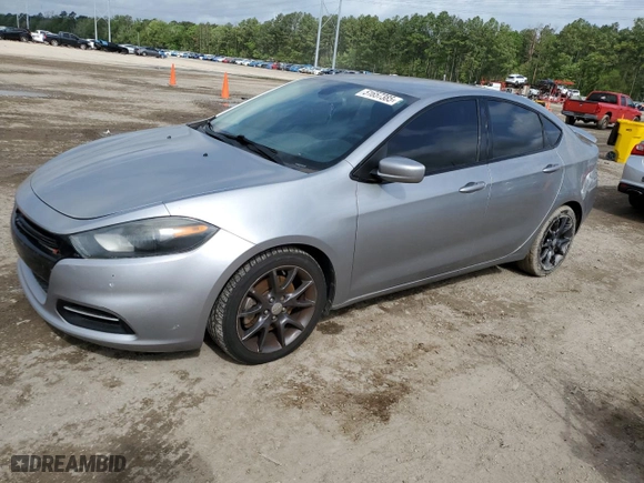 2016 Dodge Dart SE with VIN 1C3CDFAA2GD644361, listed as a Copart auction lot 51657385 with 204,576 mi miles and Clean Title. Bid and sale history available at carsss.com. Image 1.